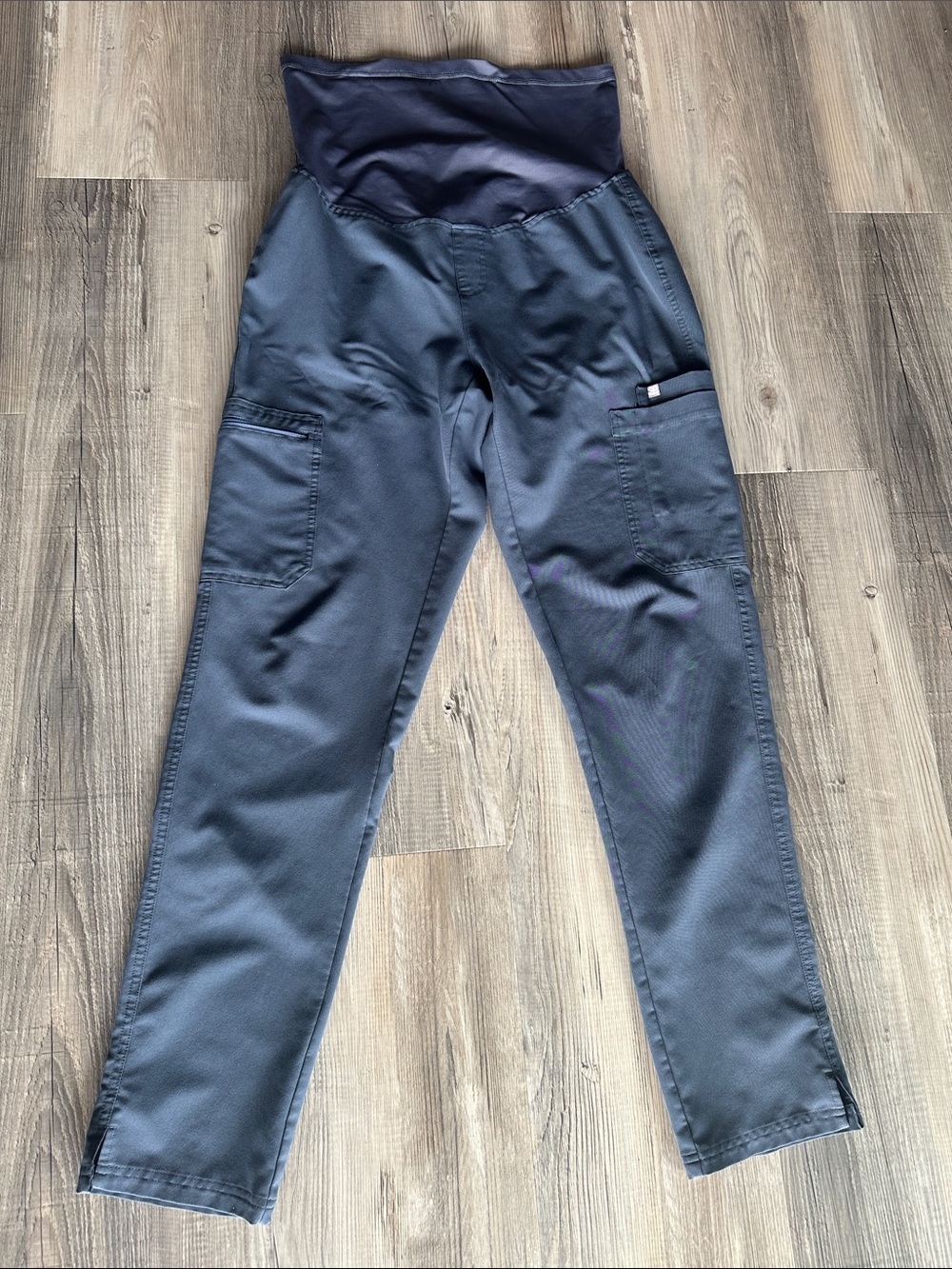 Figs Maternity/Nursing Cargo Pants in Navy - Tall